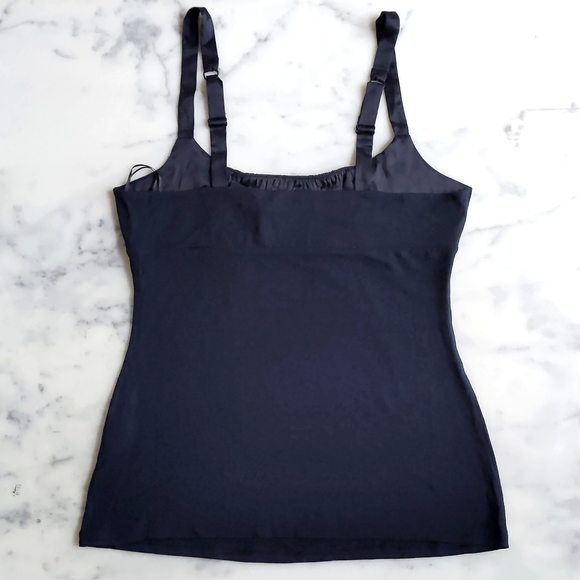 NWT. The Limited Rayon Spandex with Satin Trim and Sparkle Decor Cami. - Picture 5 of 7